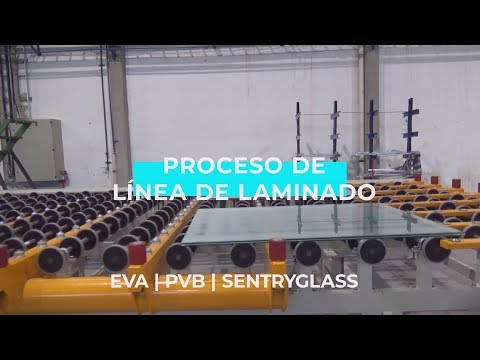 Proceso de vidrio laminado