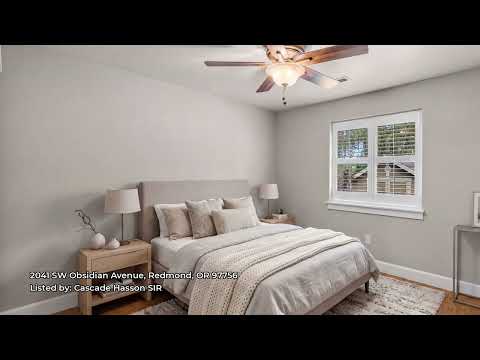 2041 SW Obsidian Avenue, Redmond, OR home video tour