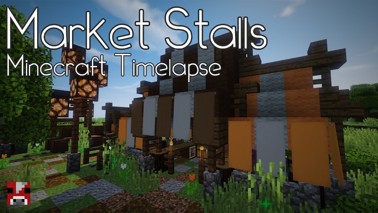 Minecraft Medieval Stall Ideas / Medieval Horse Stable ...