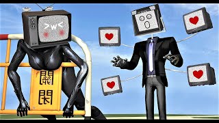 NEW CAMERA WOMAN VS TV WOMAN! SKIBIDI TOILET BATTLE In Garry`s Mod! screenshot 1