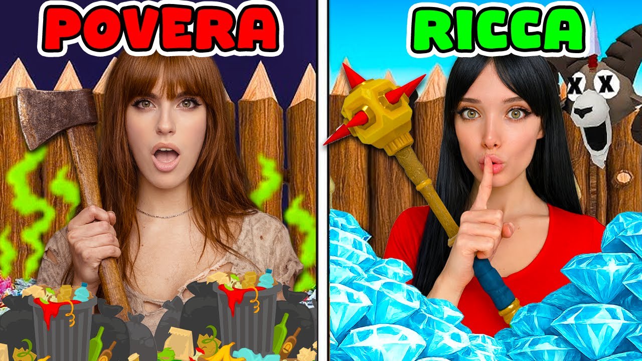 RICCHI VS POVERI SU 99 NOTTI NELLA FORESTA!