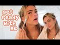 get ready with me! everyday makeup/skincare routine & fun hairstyle | Summer Mckeen