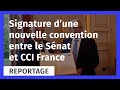 Signature dune nouvelle convention entre le snat et cci france