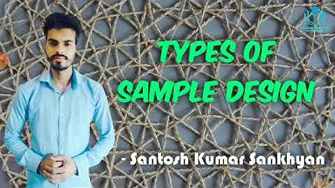 16. Sampling Design - Probability Sampling | UGC/NTA-NET/JRF | Paper 1 | Santosh Kumar Sankhyan