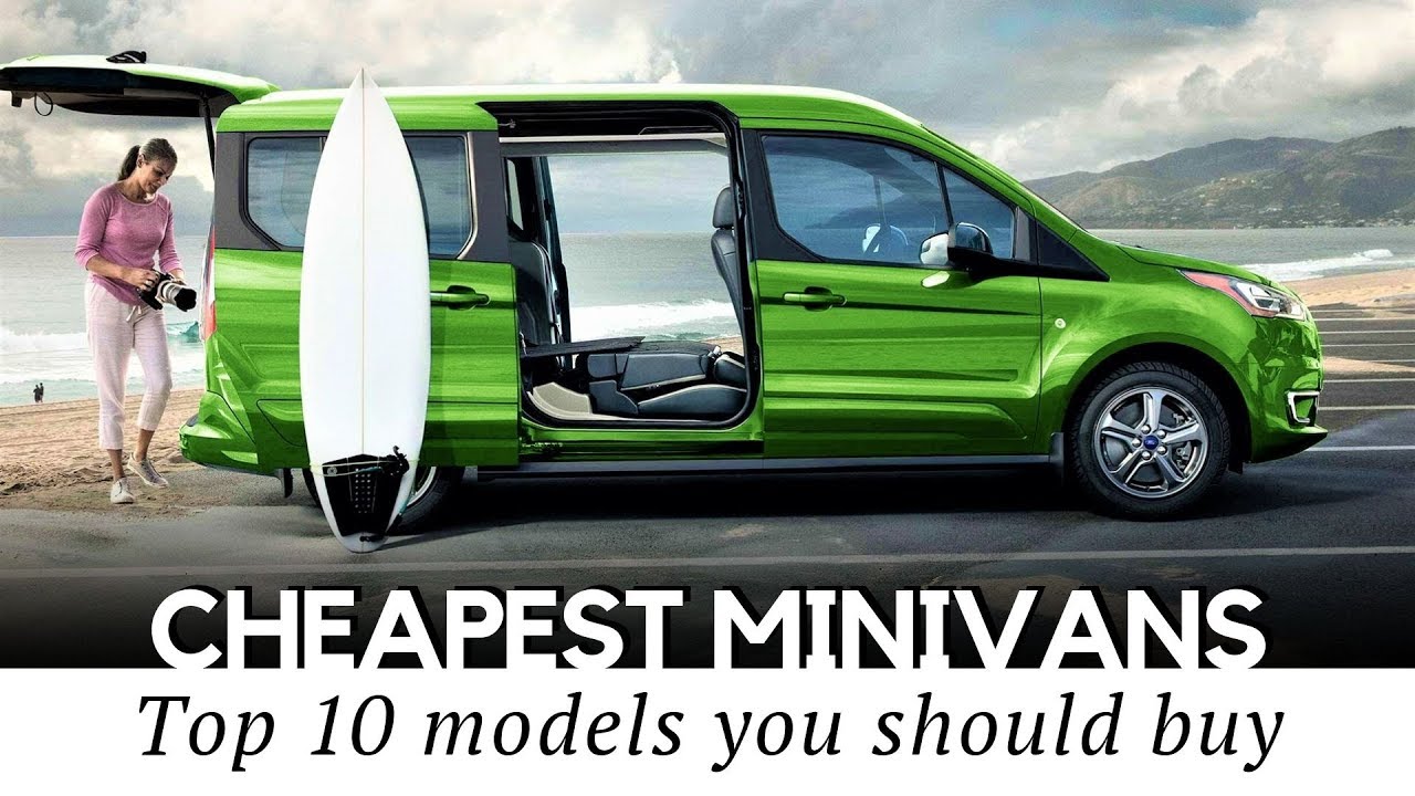 10 Cheapest Minivans and MPVs on Sale 