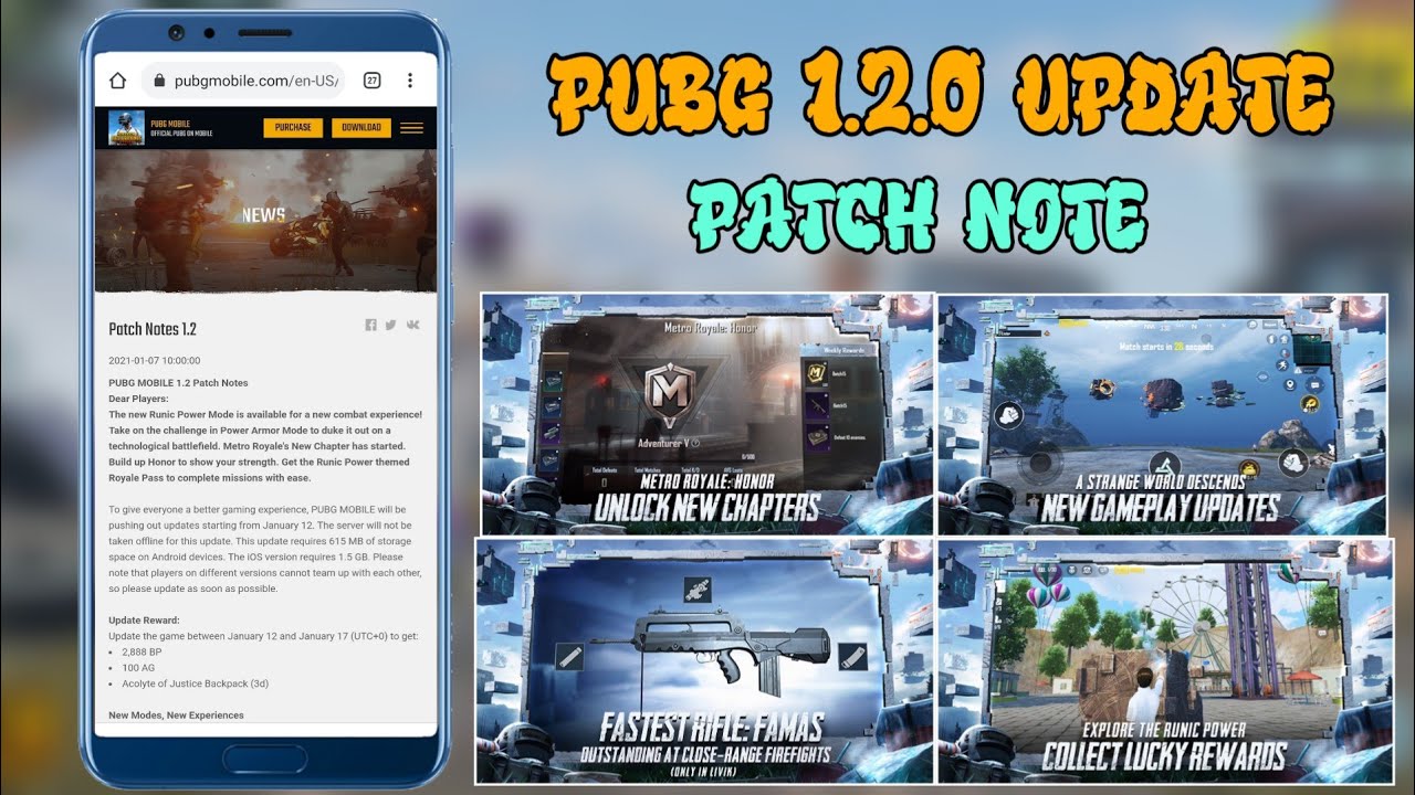 pubg mobile 1.2 update patch notes || pubg mobile 1.2 update all feature