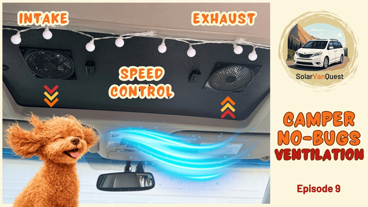 E09: Ultimate Ventilation Setup for a Bug-Proof Campervan!