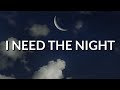 Miniature de la vidéo de la chanson I Need The Night