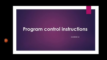 program control instruction