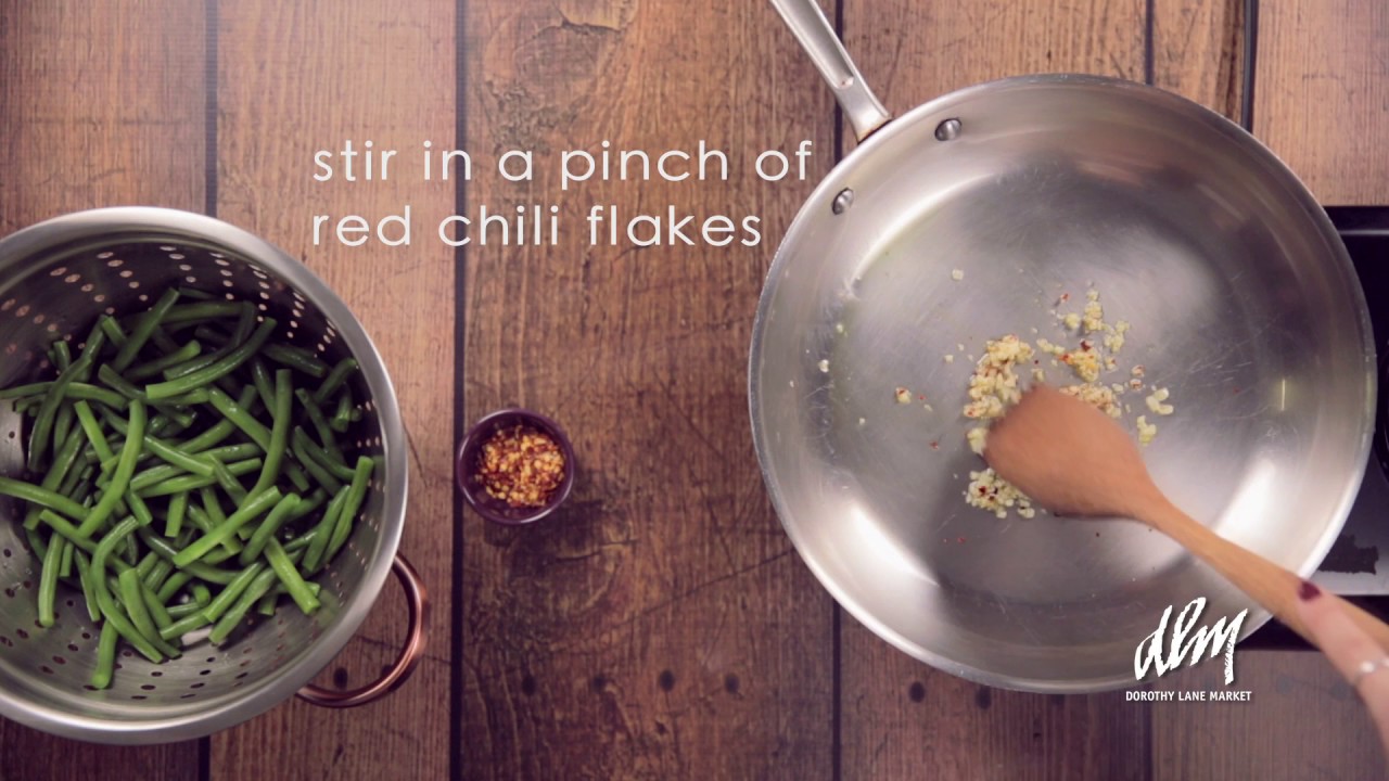 DLM Recipe Sweet Hot Green Beans - YouTube
