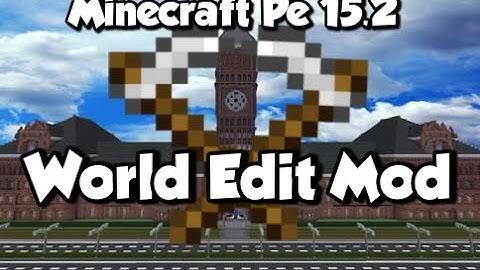 World Edit Mod|MCPE 15.2|Mod Review