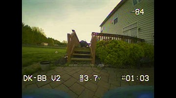 Tiny Whoop backyard flying in Acro mode.