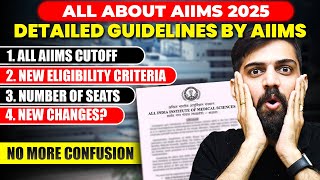 All About AIIMS 2025 | All AIIMS Cutoff 2024 | AIIMS Eligibility Criteria | All AIIMS Total Seats