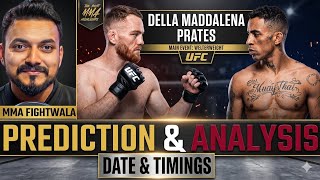 UFC FIGHT NIGHT PREDICTIONS AND ANALYSIS JDM VS CARLOS PRATES WHO WILL WIN