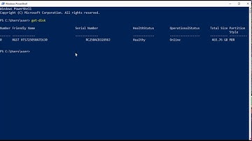 PowerShell for physical and logical disk information