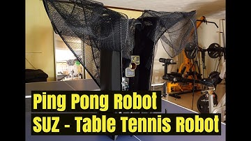 Ping Pong Robot Review - Suz table tennis robot 🏓