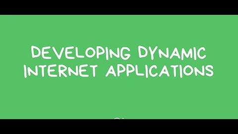 CS310 DEVELOPING DYNAMIC INTERNET APPLICATIONS BY RAVI KUMAR GPC DUNGARPUR