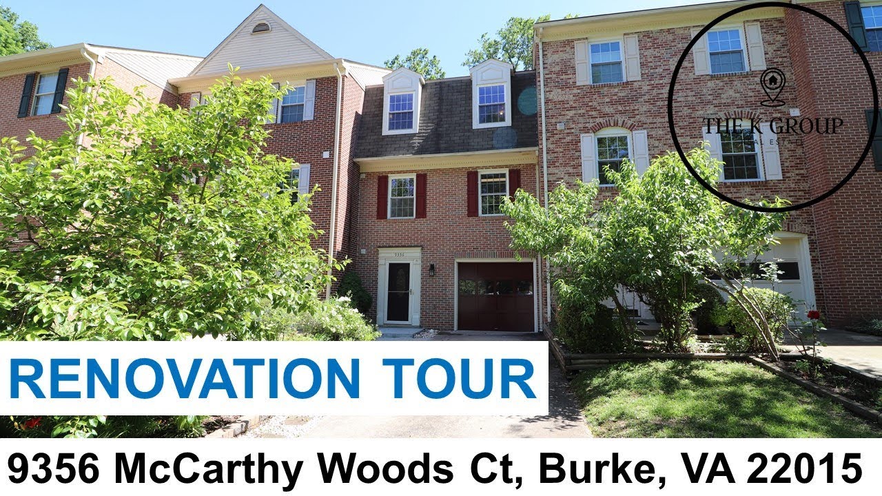 Burke Virginia Townhouse Renovation Tour 05242019