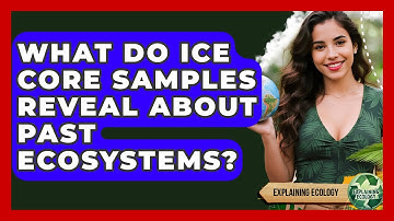 What Do Ice Core Samples Reveal About Past Ecosystems? - Explaining Ecology