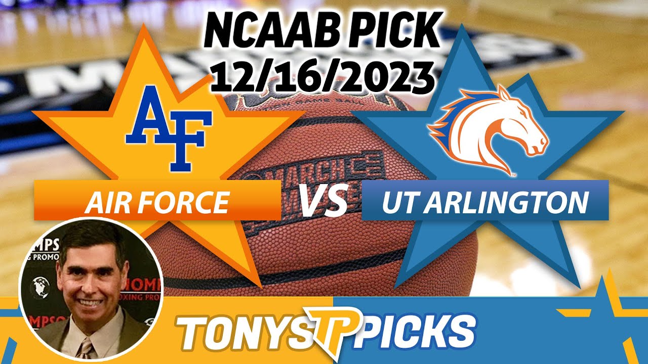 Air Force vs. UT Arlington 12/16/2023 FREE College Basketball Picks and ...