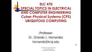 Cyber-Physical Systems (CPS) Course - Chapter 5 – Pervasive Computing
