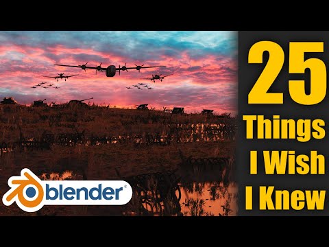 25 Things I Wish I Knew in Blender 2.8