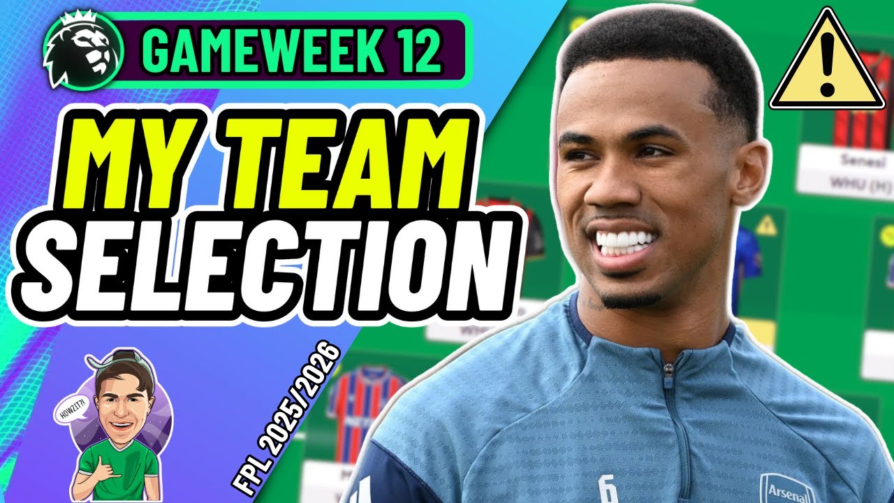 FPL GW12 | ВЫБОР МОЙ КОМАНДЫ! ✅ | Fantasy Premier League 2025/2026!