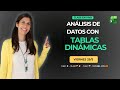 Análisis de datos con Tablas dinámicas