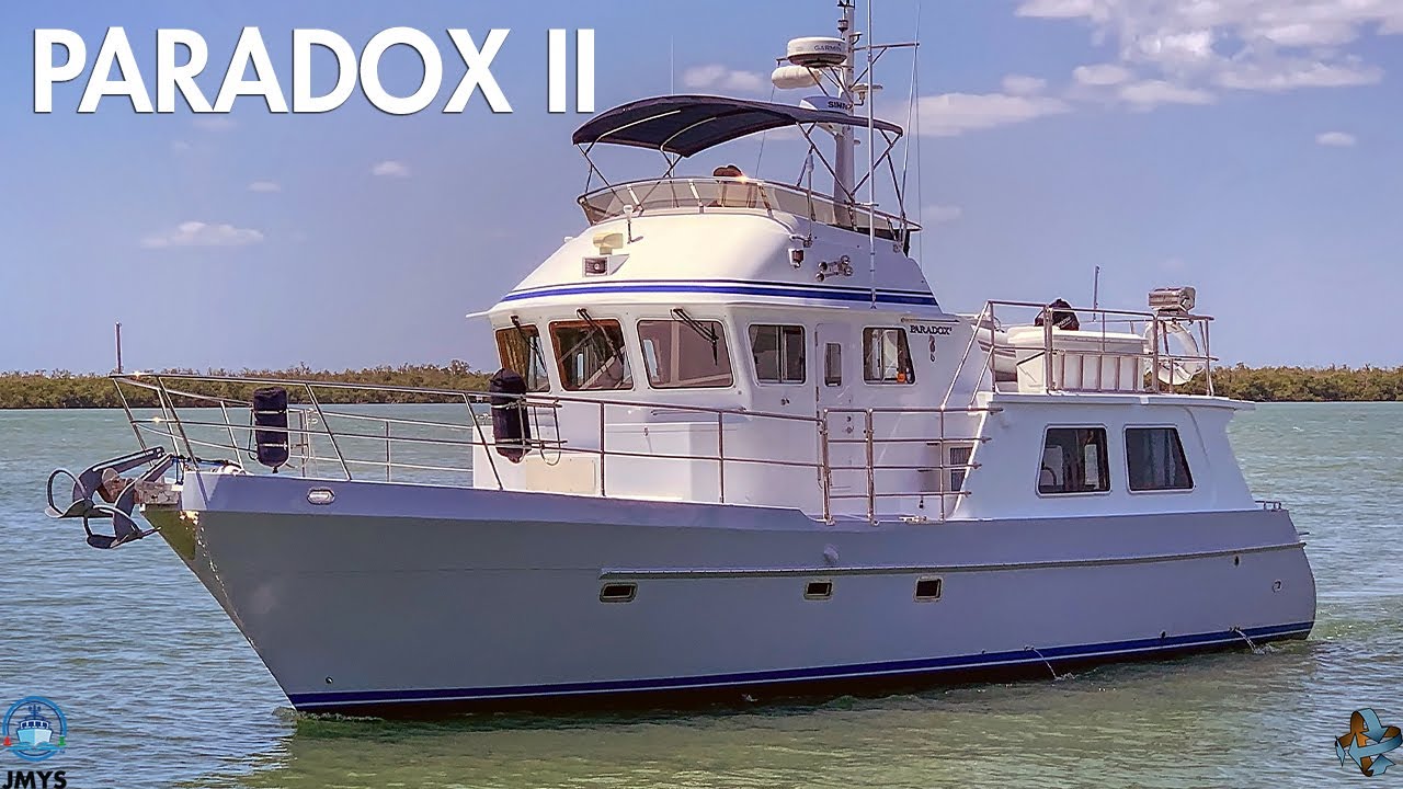⁣SEAHORSE 52 – PARADOX II - 360 Trawler Spin Tour - SOLD!