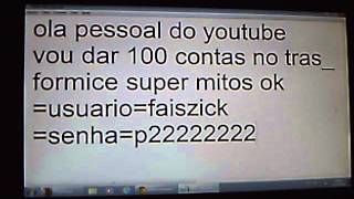 dou 100 contas no transformice