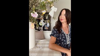 Easter at home with Monsoon: Craft with the kids, a unique Easter tree with Romeo &amp; Jules