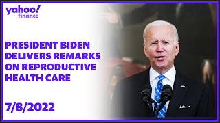 President Biden delivers remarks on reproductive health care
