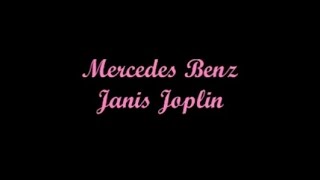 Mercedes Benz - Janis Joplin (Lyrics - Letra) chords