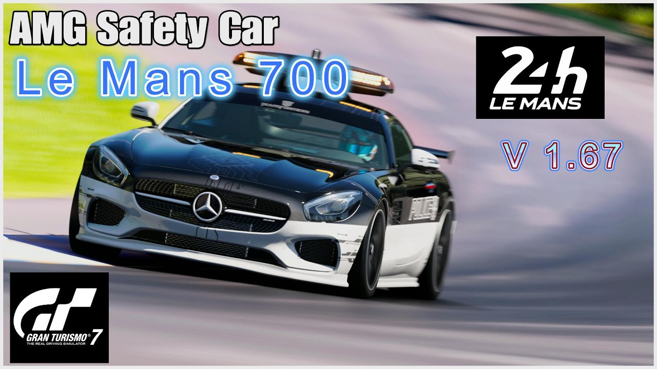 GT7 AMG Safety Car Le Mans Build V 1.67