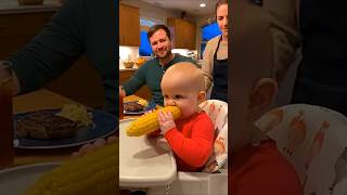 Baby Defends Dad in Angry Baby Talk #shorts #familyfun #cute #funny #babytalking #baby #newbaby
