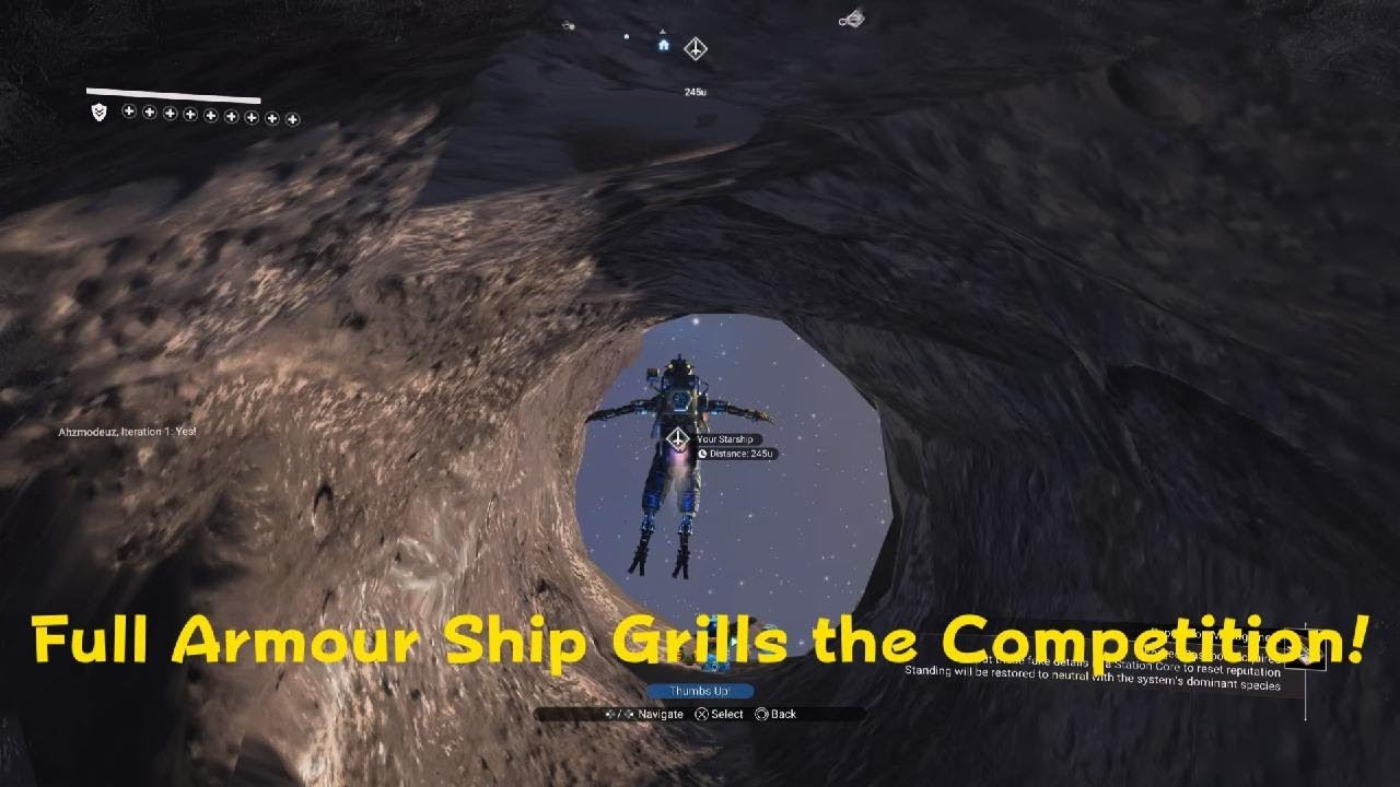 No Man's Sky - Hot Prototype Ship Armour for Dogfighting