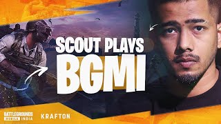 BGMI STREAM FROM GAMING HOUSE O WHAT  | Scout Is Live