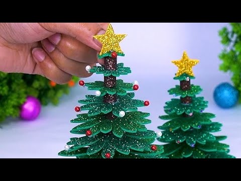 Árvore de Natal em EVA - PASSO A PASSO