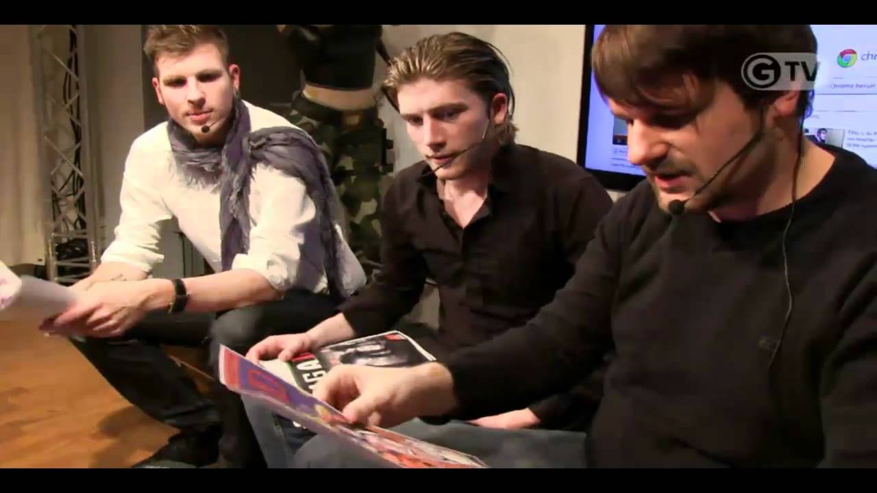 Gronkh und Sarazar bei Giga Live [ HD ] - 17.11.2011 ( Gronkh u. Sarazar im Interview )