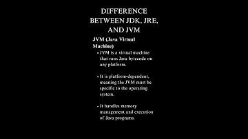 Java Interview Question #2: Difference between JDK, JRE, and JVM | Logic Ladder