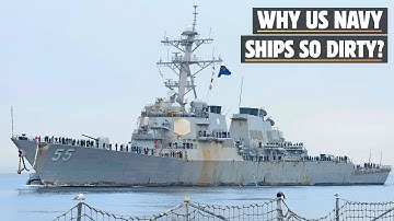 Why US Navy Ships Look So DIRTY