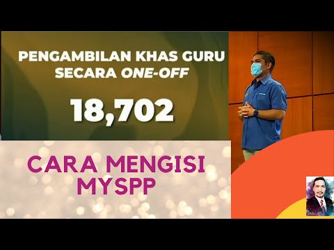 CARA MENGISI MYSPP | PERMOHONAN JAWATAN SPP