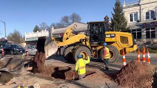 Video still for Hartford 24” water main Jobsite