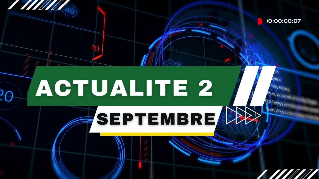 Le JT DU PIF2 SEPTEMBRE 2025