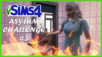 THIS IS A DISASTER - The Sims 4: Asylum Challenge | EPISODE #3