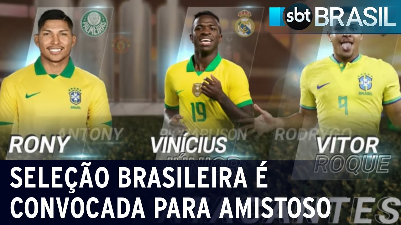 Seleção Brasileira é convocada para amistoso | SBT Brasil (03/03/23)