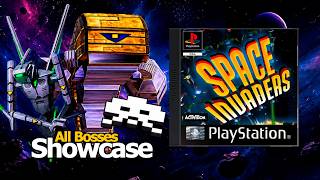 Space Invaders (PS1) | All Bosses + Secret Mercury & Alien Homeworld | No Commentary
