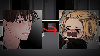 картинка: реакция на будущее Квон Юволь как Манджиро Сано//видео ускорено!!//ПЕРЕЗАЛИВ
