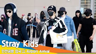 [4K] 스트레이키즈, 인천국제공항 입국✈️Stray Kids Airport Arrival 2024.5.21 Newsen