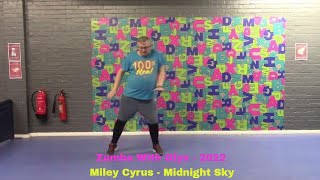 Zumba Dance Fitness Choreo - Miley Cyrus - Midnight Sky